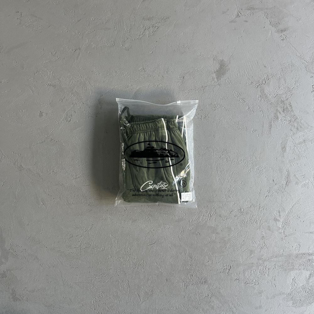 Velor track set – Green