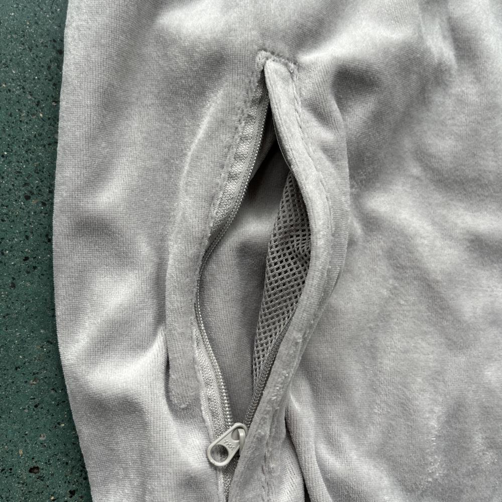 Velvet Track Set - Gray