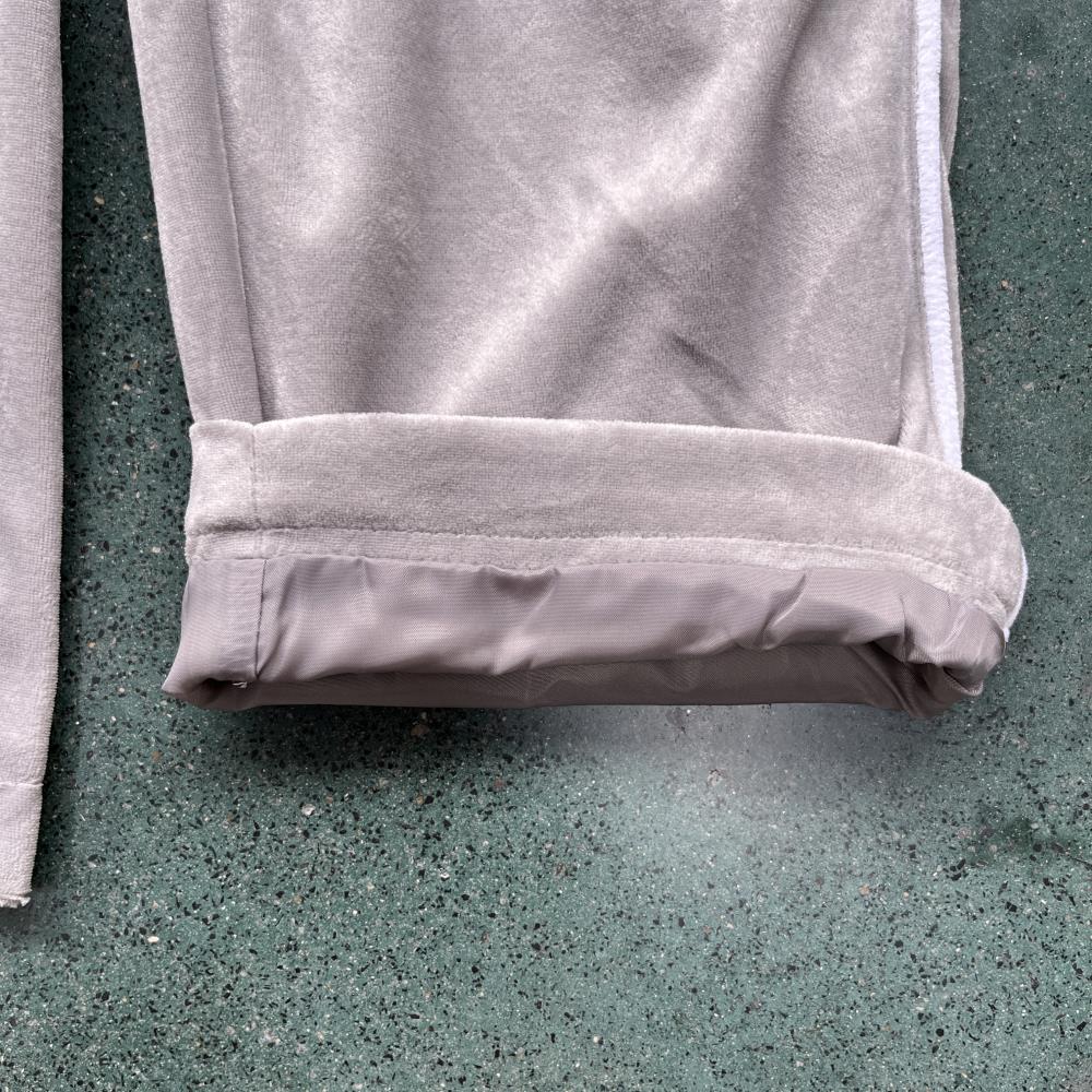 Velvet Track Set - Gray