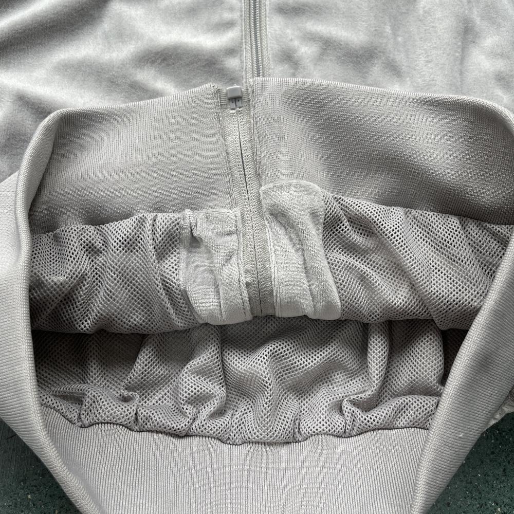 Velvet Track Set - Gray