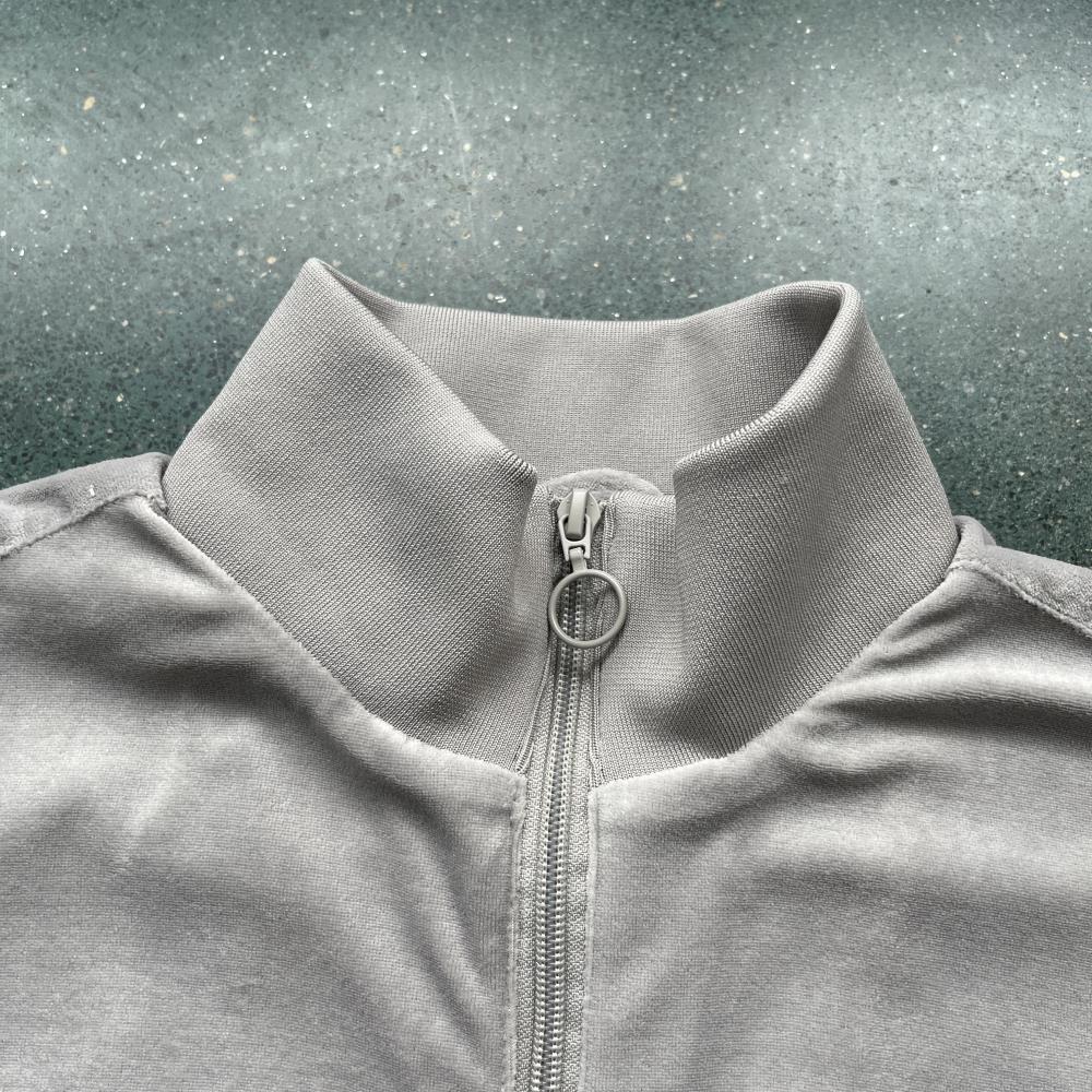 Velvet Track Set - Gray