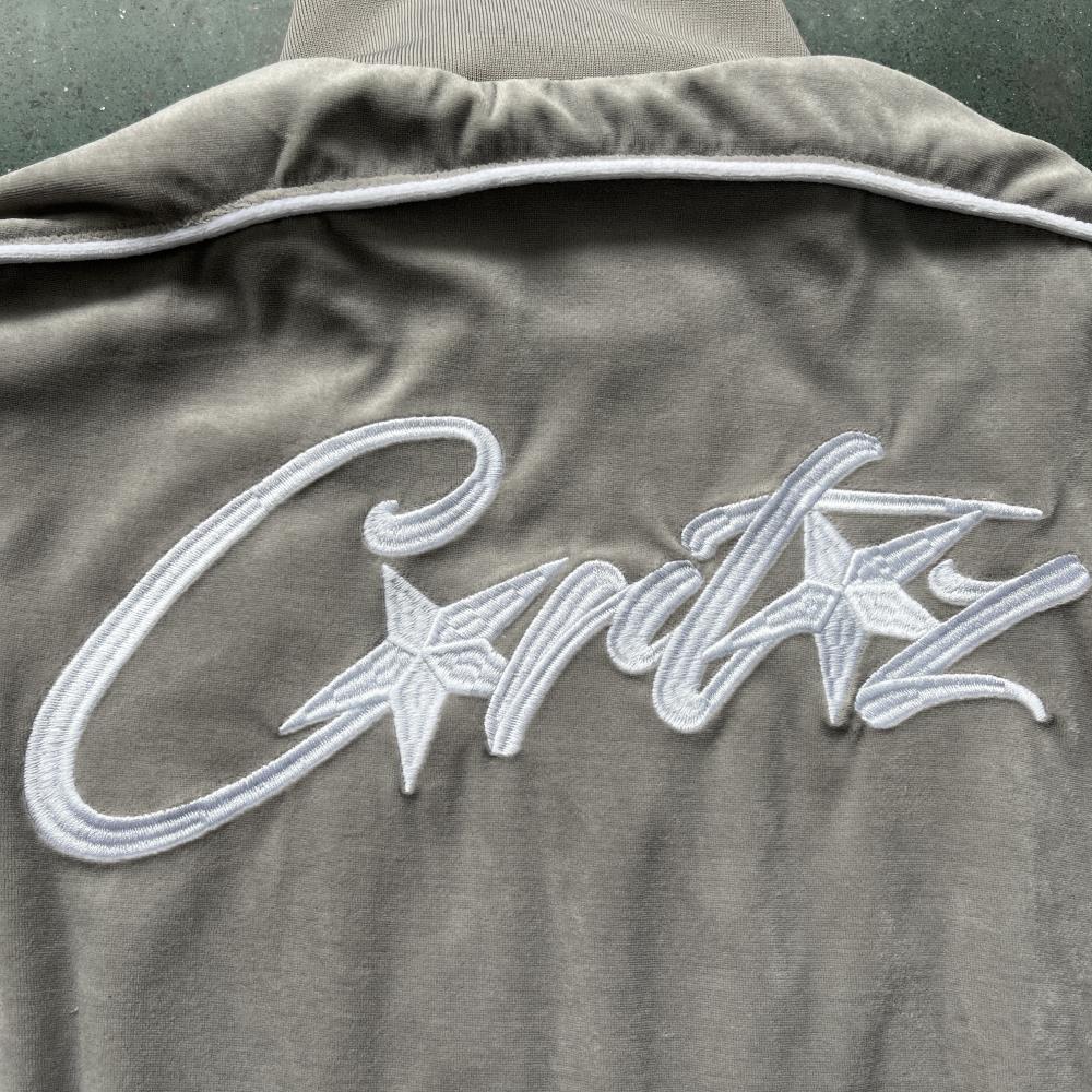 Velvet Track Set - Gray