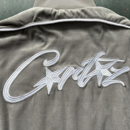 Velvet Track Set - Gray