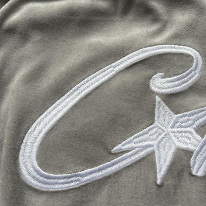 Velvet Track Set - Gray
