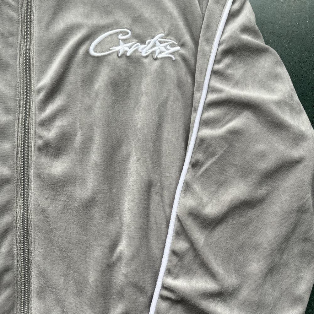 Velvet Track Set - Gray