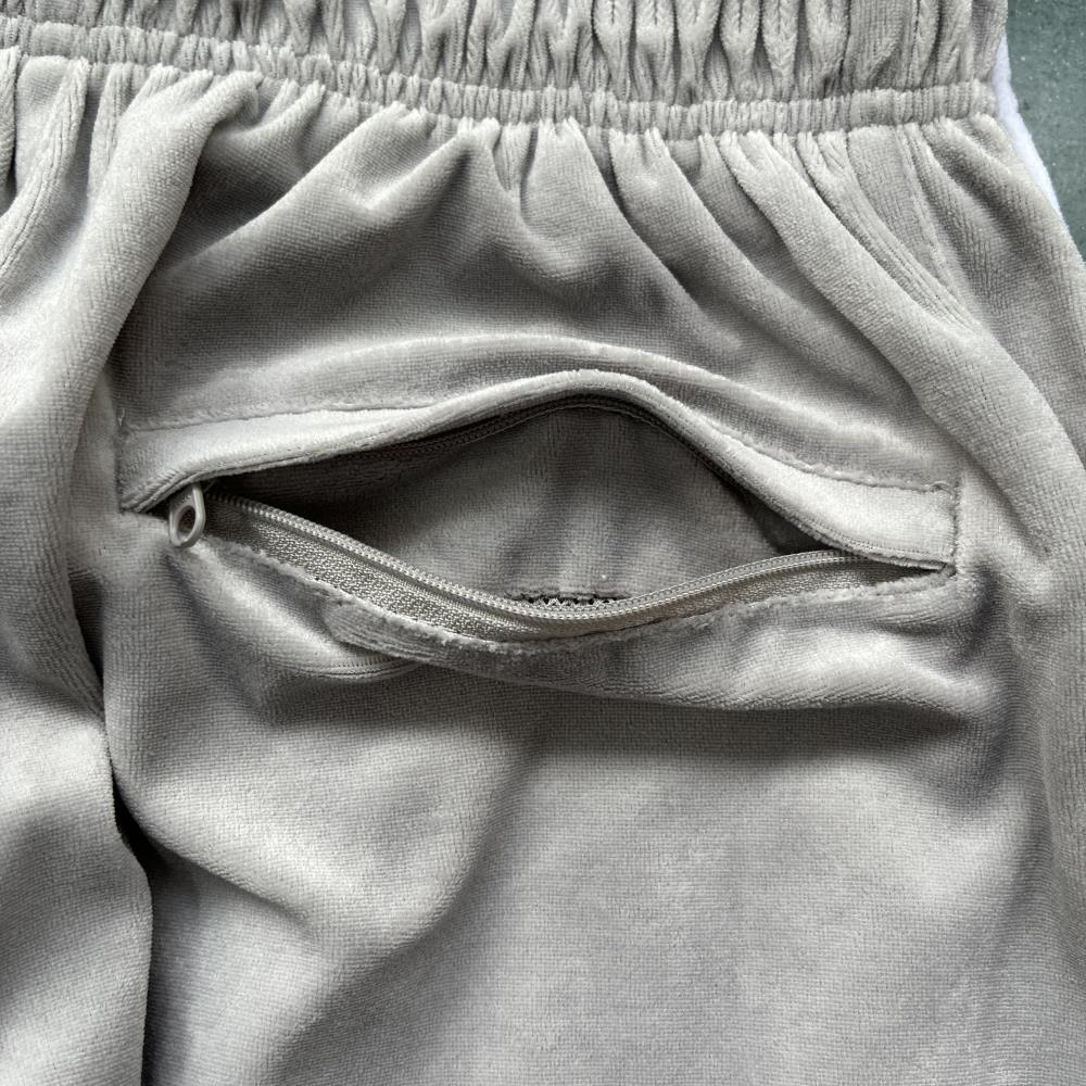 Velvet Track Set - Gray