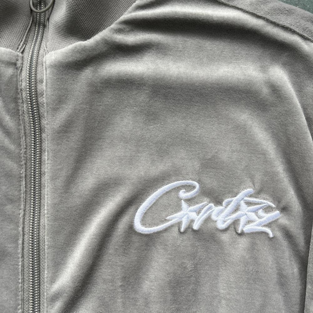 Velvet Track Set - Gray