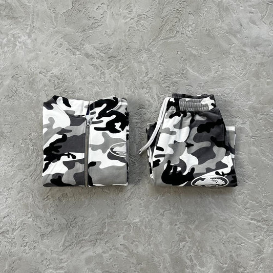 ISLAND PUFF PRINT ZIP SET-ARCTIC CAMO