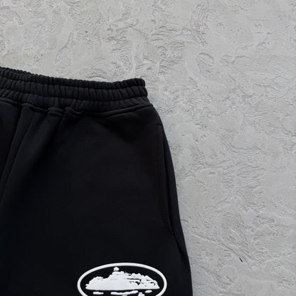 ISLAND PUFF PRINT SWEATSHORT