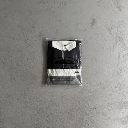 RUGBY SHIRT-black and white