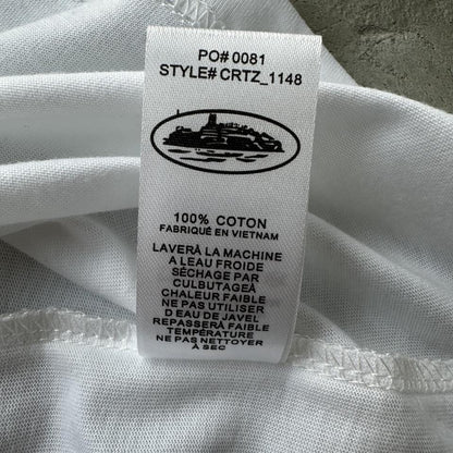 Cort Stamp Tee White