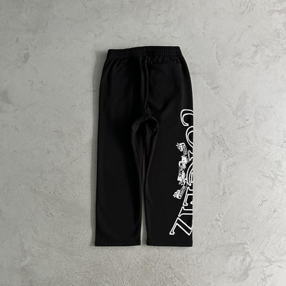 superior royale zip set-black