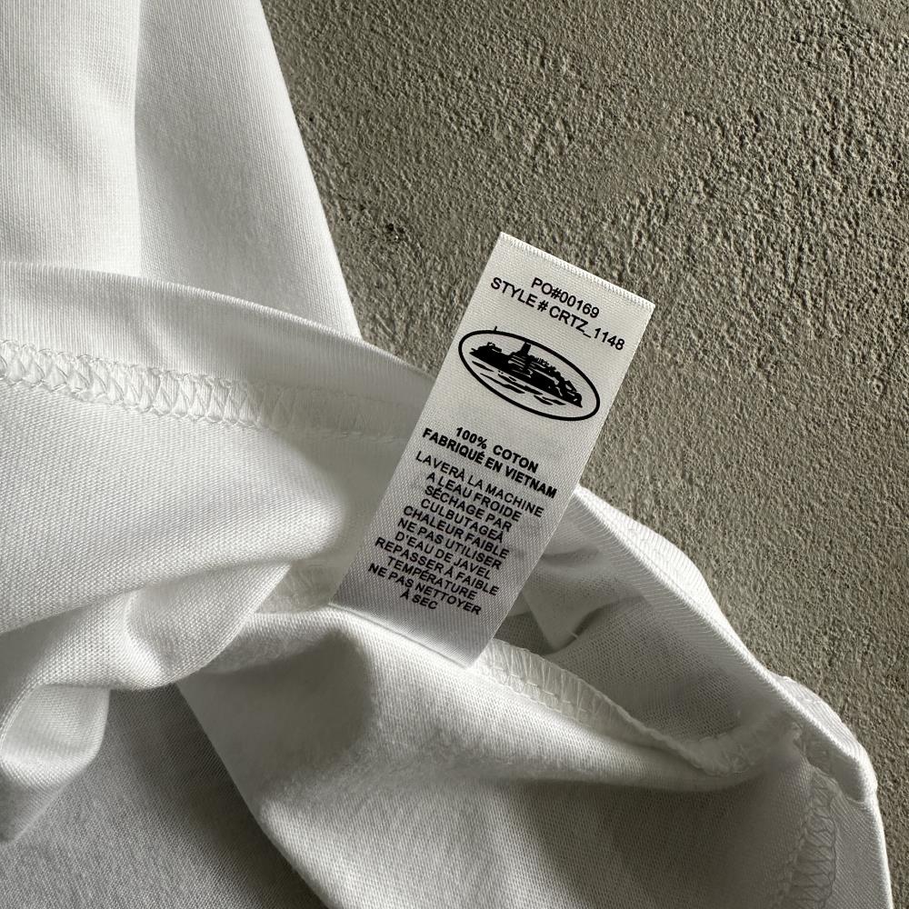 rainbow island short sleeves-White