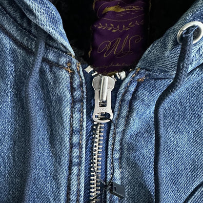 Embossed C-Star Denim Work Jacket