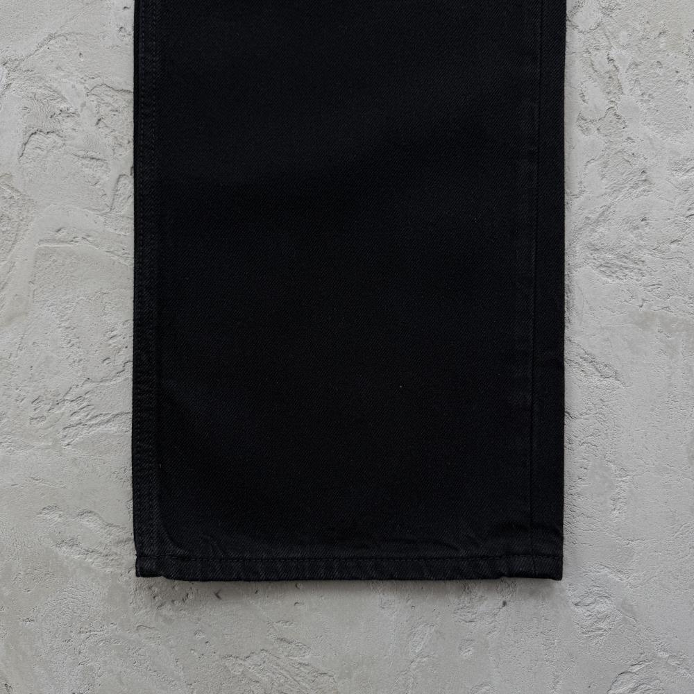 allstarz denim baggy jeans -triple black