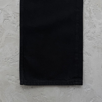 allstarz denim baggy jeans -triple black