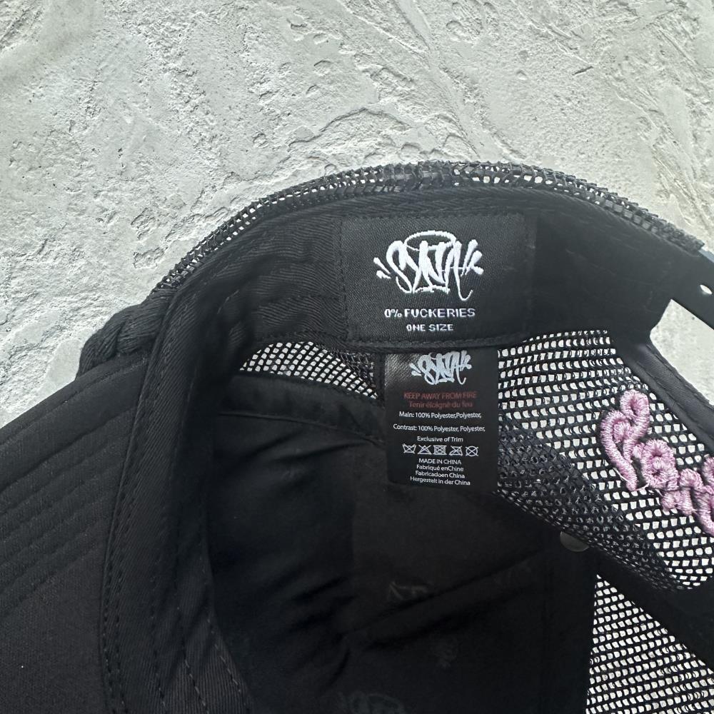syna trucker cap pink