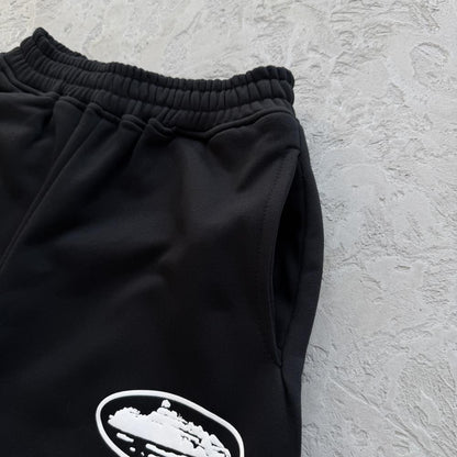 ISLAND PUFF PRINT SWEATSHORT