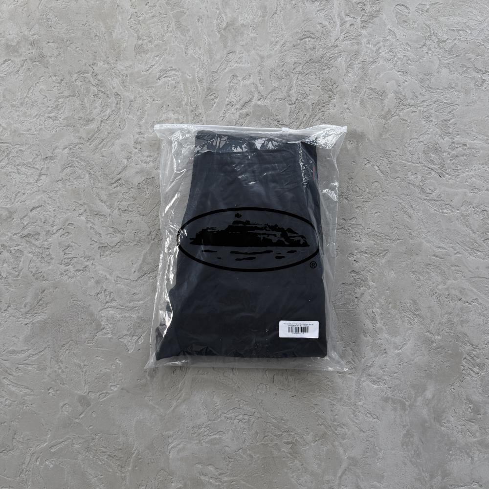 LUNDUN STITCH OPEN HEM -black and red