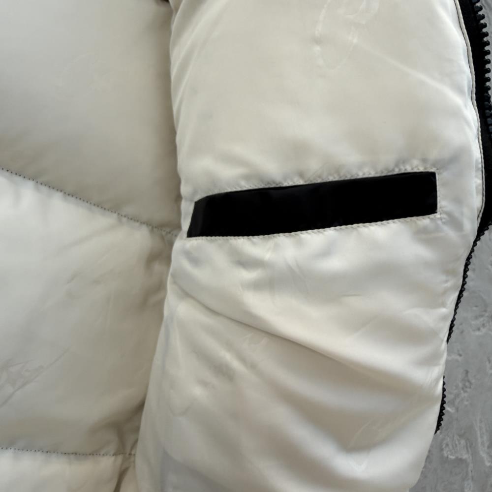 bolo v2 down jacket jacket-black and white