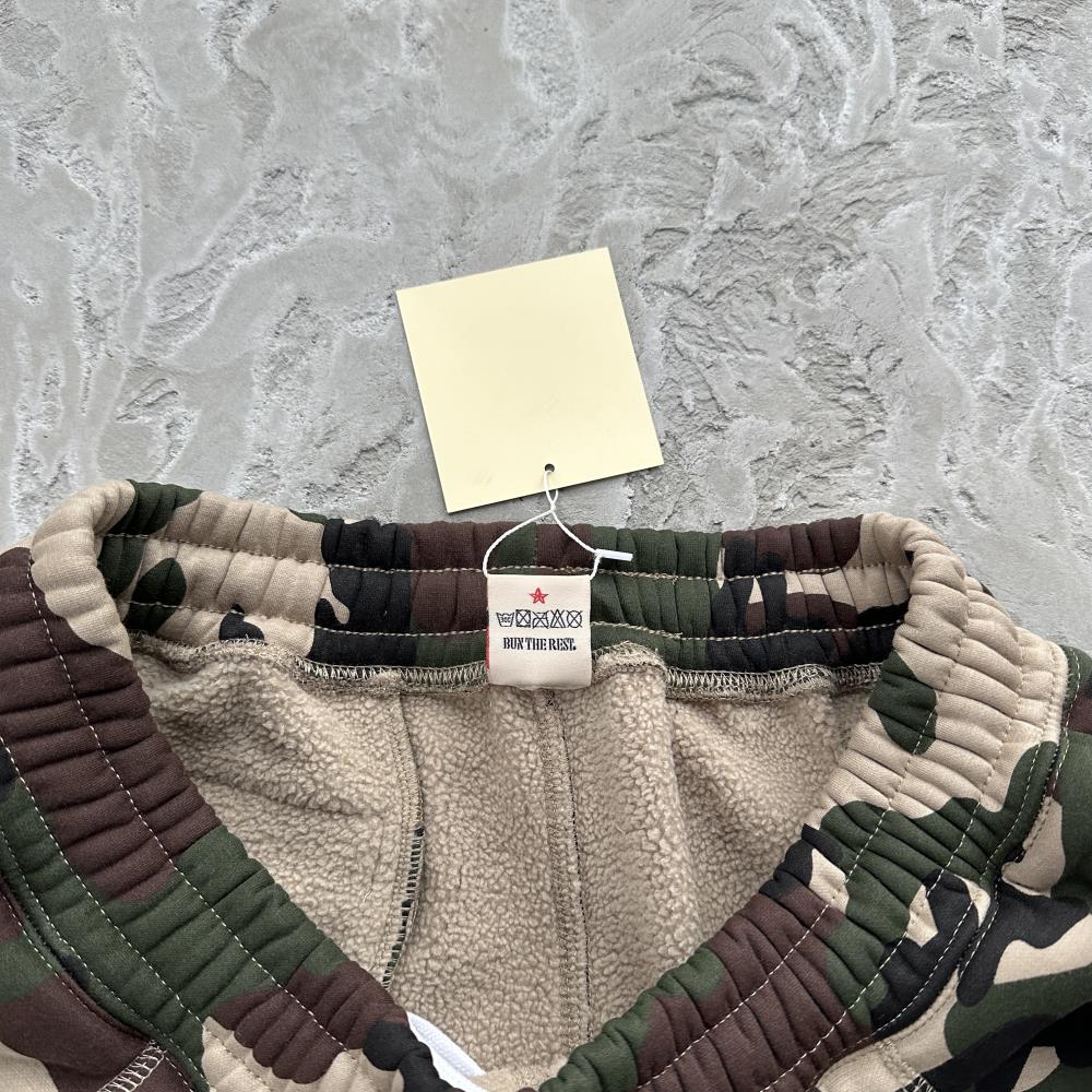 HMP rawhem shorts camo