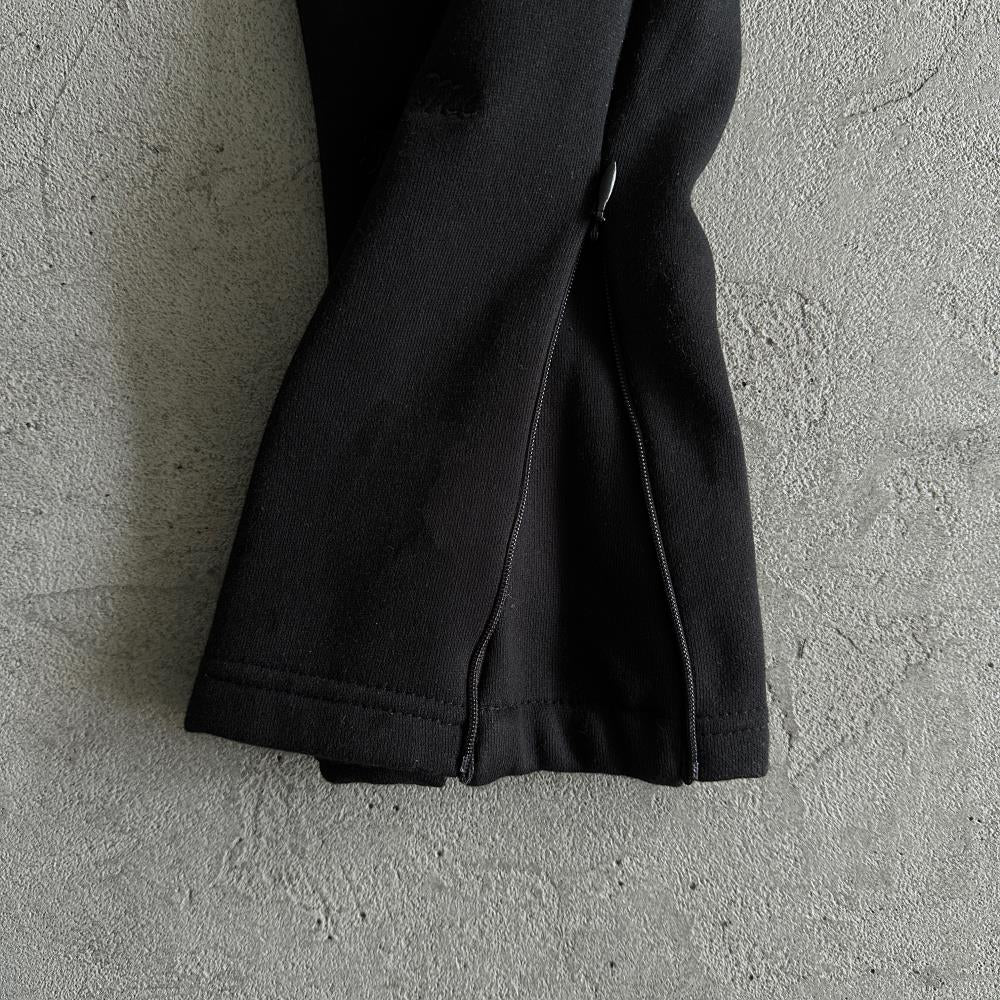 sy round neck suit-black tracksuit