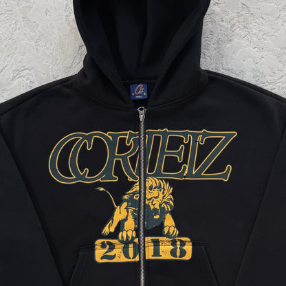 Corteiz Lion Varsity Open Hem zip set