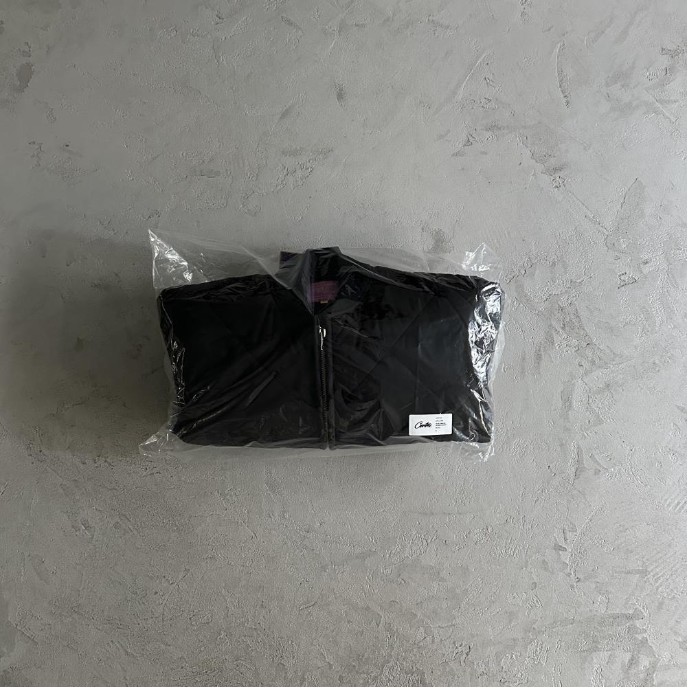 olde english bomber jacket-black