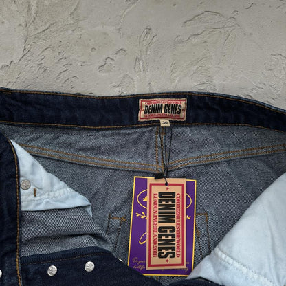TYPE I FRAYED DENIM PANTS