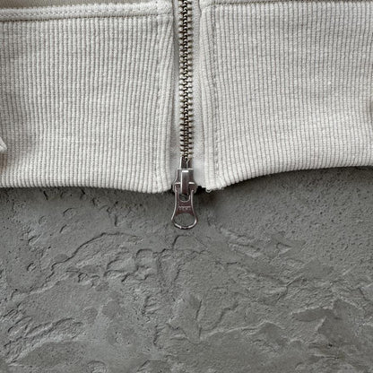 ISLAND PUFF PRINT ZIP SET [OFF WHITE]