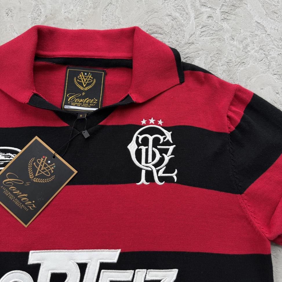 STRIPED KNIT JERSEY