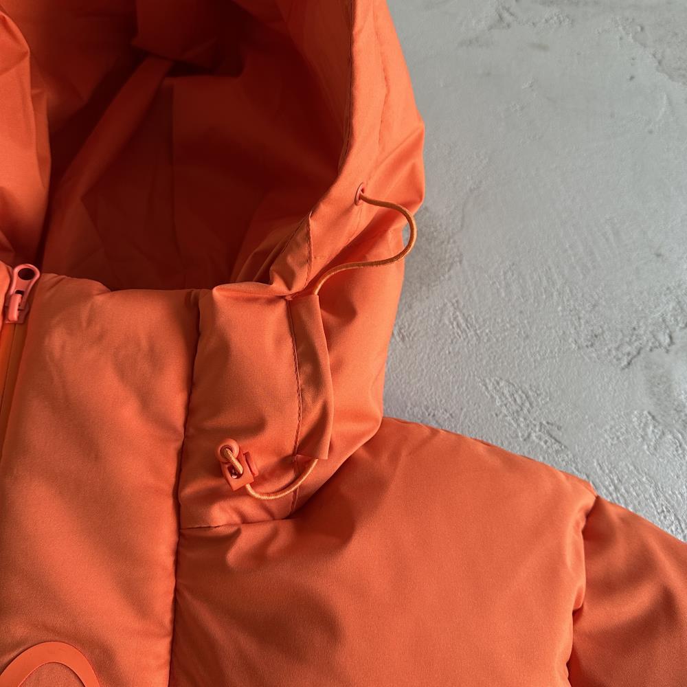 hyperdrive technical puffer jacket-orange