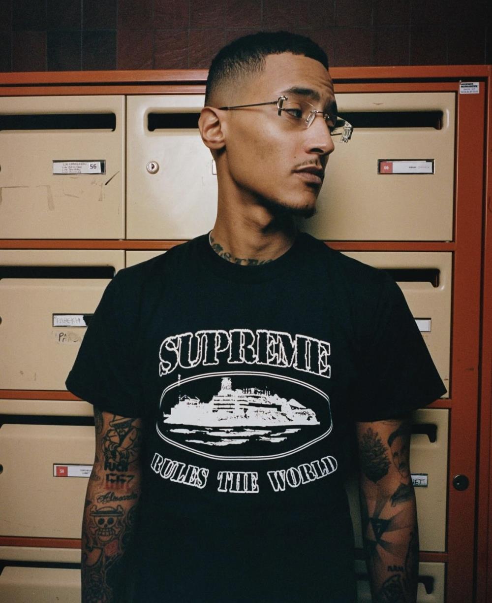 sup collaboration t-shirt