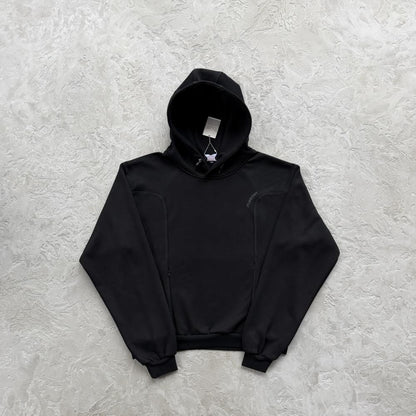 ME glide overlock trackie-black