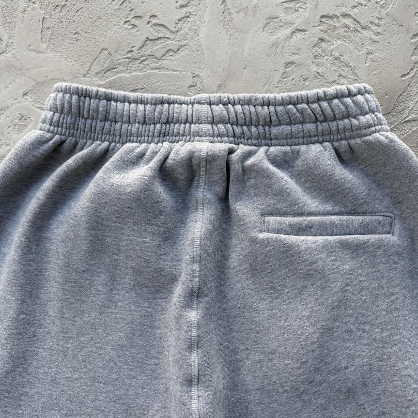 Lundun Stitch Zip Hoodie -Heather Grey