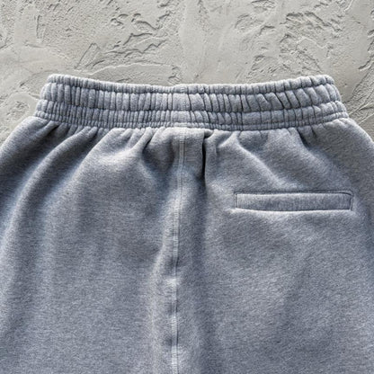 Lundun Stitch Zip Hoodie -Heather Grey