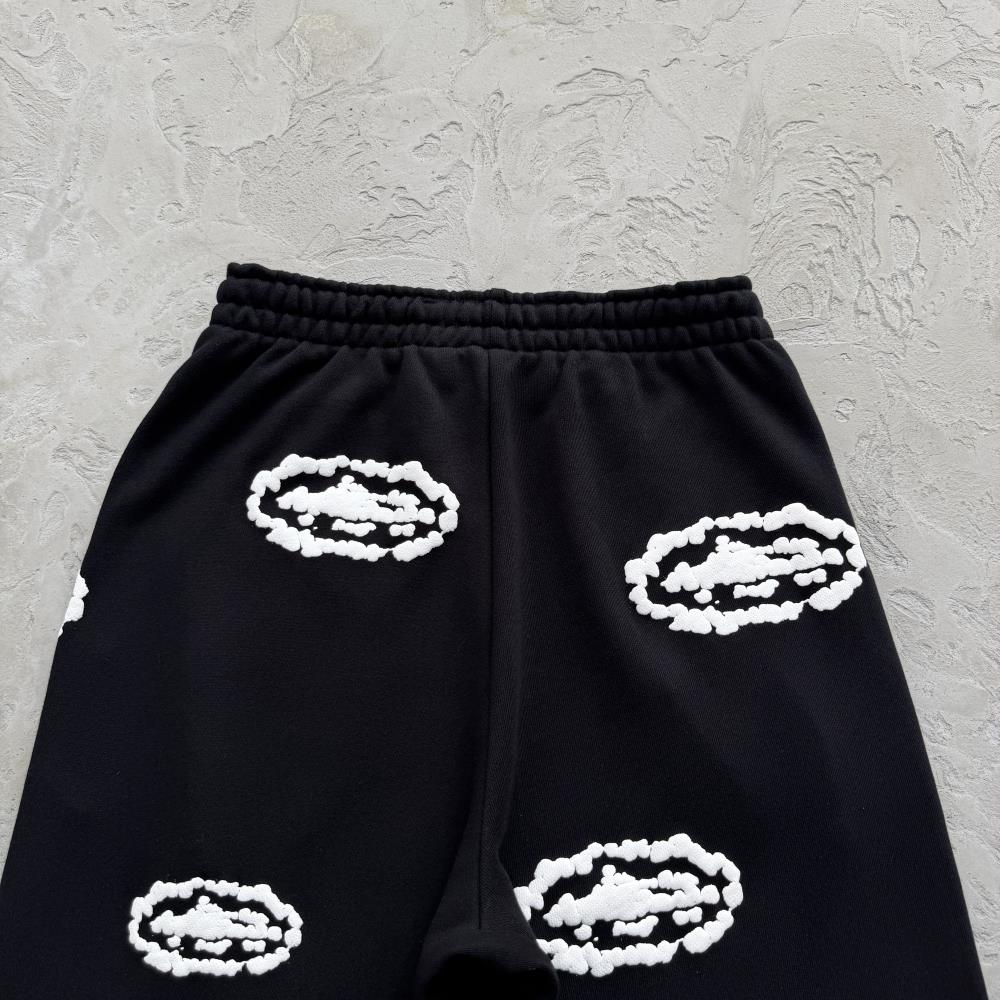 Cor X DenTears Zip Up Hoodie+DenTears Island Wreath Sweatpant -black