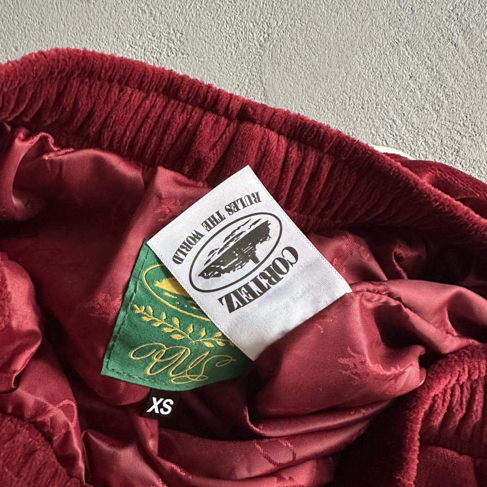 velour amg set -red