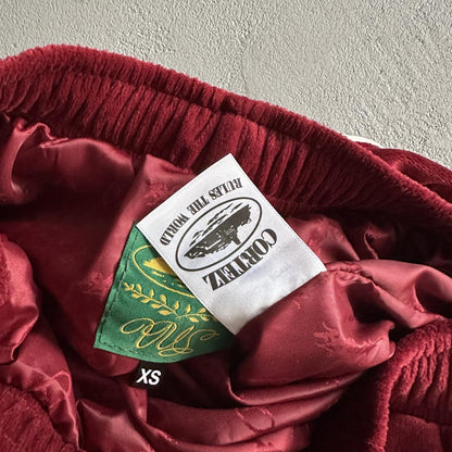 velour amg set -red