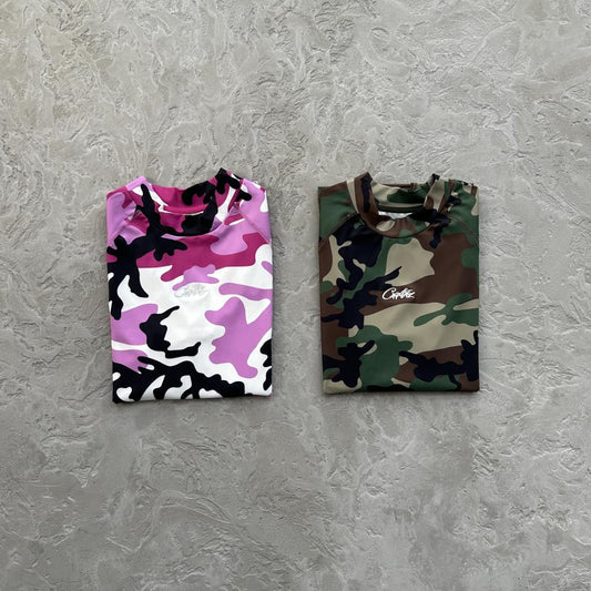 LITEWORK COMPRESSION TOP [WOODLAND CAMO]