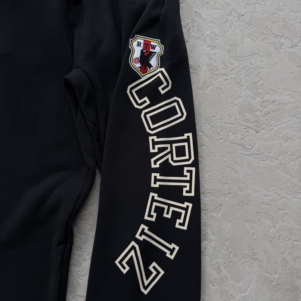 Corteiz tracksuit Arch Shield Zip set -Black
