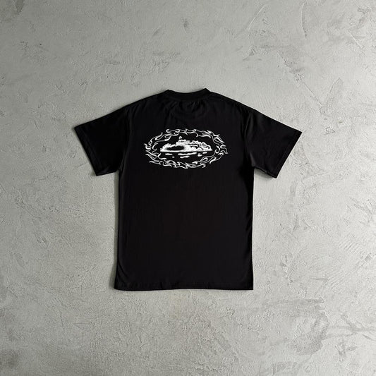 Flame short sleeves