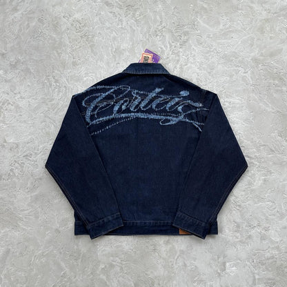 TYPE I FRAYED DENIM JACKET