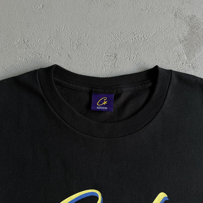 GRADIENT CARNI TEE-yellow blue