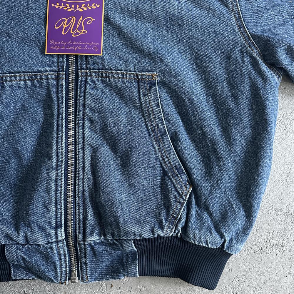 Embossed C-Star Denim Work Jacket