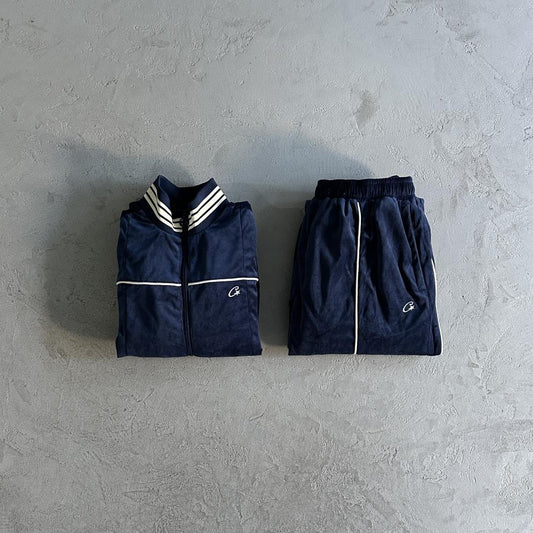 velour amg set -blue