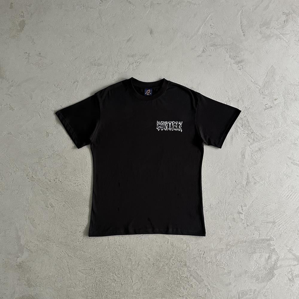 Metal Sanskrit letters tee