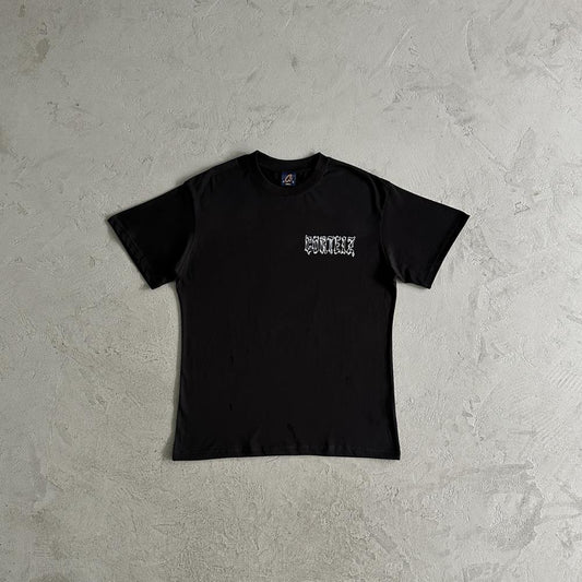 Metal Sanskrit letters tee