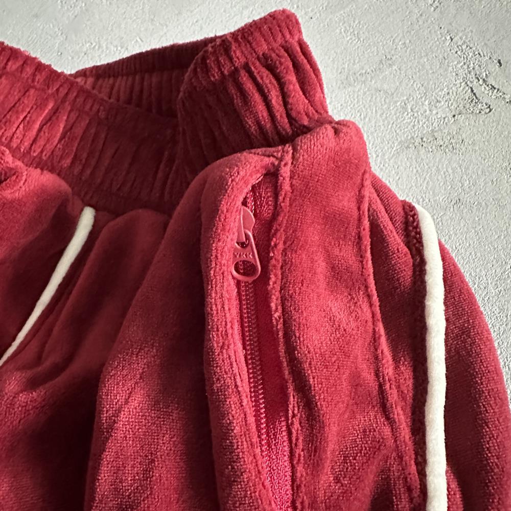 velour amg set -red