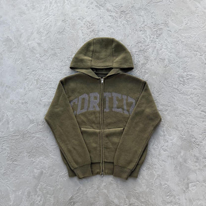 3M college knit zip hoodie
